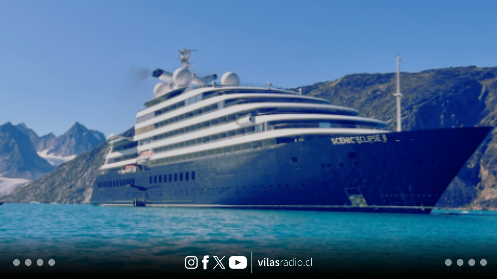 Puerto De Arica Recibi Escala Inaugural Del Scenic Eclipse Vilas