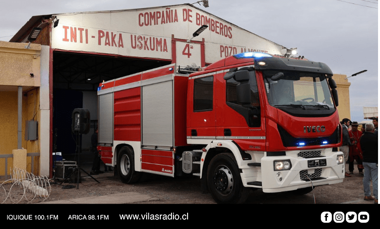 CUERPO DE BOMBEROS DE POZO ALMONTE CUENTA CON NUEVA UNIDAD PARA ACUDIR A EMERGENCIAS