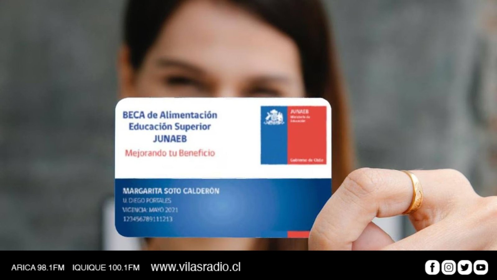 A 45 MIL PESOS AUMENTARÍA EL MONTO DE LA TARJETA JUNAEB EN 2024 Vilas